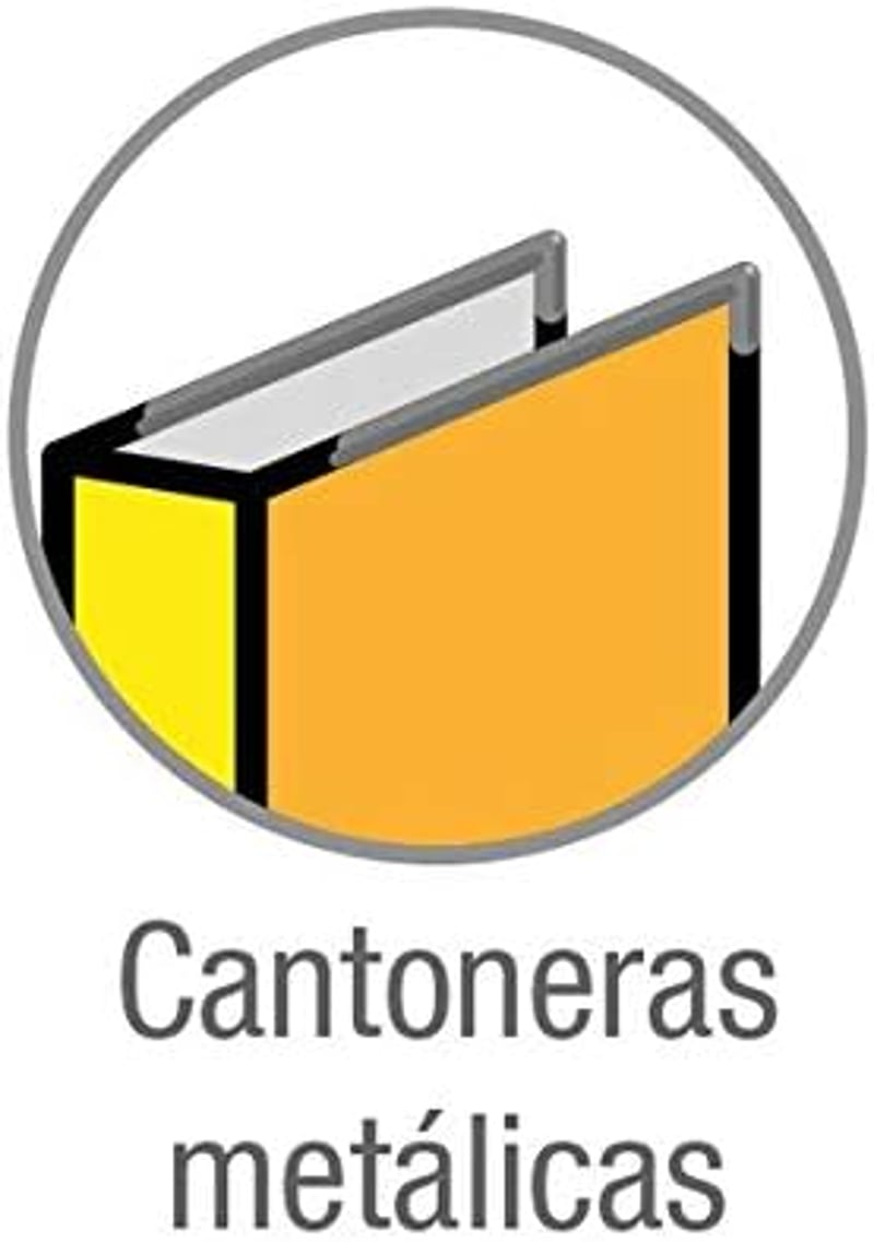 Elba Smart Pro A4 Mappa 8 cm Sárga Műanyag Irattartó - 80 mm Wide (1 Pack), yellow