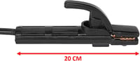 ELCAN Professional 300A elektródatartó és földelőcsipesz, 3 m rézkábellel (10–25 csatlakozókkal szerelve + 2 db 35–50 csatlakozó) 4