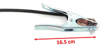 ELCAN Professional 300A elektródatartó és földelőcsipesz, 3 m rézkábellel (10–25 csatlakozókkal szerelve + 2 db 35–50 csatlakozó) 3
