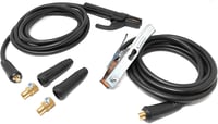 ELCAN Professional 300A elektródatartó és földelőcsipesz, 3 m rézkábellel (10–25 csatlakozókkal szerelve + 2 db 35–50 csatlakozó) 1