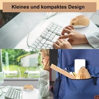 elec Space Aranyos Hörcsög Vezeték Nélküli Egér 2.4GHz 1200DPI USB Vevővel Laptop PC Mac 5