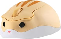 elec Space Aranyos Hörcsög Vezeték Nélküli Egér 2.4GHz 1200DPI USB Vevővel Laptop PC Mac 1