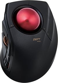 ELECOM DEFT PRO Trackball egér vezetékes/vezeték nélküli/Bluetooth gamer fekete 1