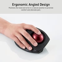 ELECOM DEFT PRO Trackball egér vezetékes/vezeték nélküli/Bluetooth gamer fekete 2