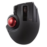 Trackball myš ELECOM EX-G Pro, ovládanie palcom, Bluetooth, 2,4 GHz bezdrôtové pripojenie a USB, pripojenie k 3 zariadeniam, PC/Mac/Windows/macOS, M-XPT1MRXBK 1