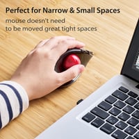 ELECOM EX-G Trackball egér balkezes vezeték nélküli 2.4GHz hüvelykujj vezérlés 7