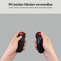 ELECOM Relacon M-RT1BRXBK Bluetooth trackball miš, ergonomsko upravljanje palcem, 10 tipki, kompatibilan s PC, prijenosnim računalom, Macom, iPadom i Androidom, crni 7
