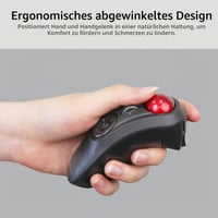 ELECOM Relacon M-RT1BRXBK Bluetooth trackball miš, ergonomsko upravljanje palcem, 10 tipki, kompatibilan s PC, prijenosnim računalom, Macom, iPadom i Androidom, crni 2