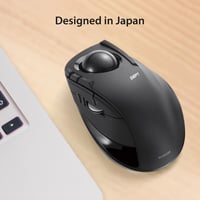 Elecom DEFT M-DT2DRBK vezeték nélküli trackball egér, 8 gombos - fekete 6