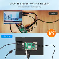 ELECROW 8 Colos Érintőképernyős Monitor 1280×800 HD Felbontással - Kompatibilis Raspberry Pi 5/4/3/2/Zero, Windows 11/10 és Jetson Nano Eszk 5