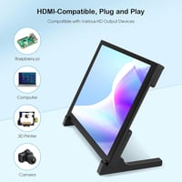 ELECROW 8 Colos Érintőképernyős Monitor 1280×800 HD Felbontással - Kompatibilis Raspberry Pi 5/4/3/2/Zero, Windows 11/10 és Jetson Nano Eszk 7