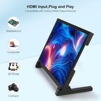 ELECROW Érintőképernyős Monitor 10.1" HD 1280×800 - Kompakt Kijelző Raspberry Pi 5/4/3/2/Zero és Windows 11/10 Rendszerekhez 5