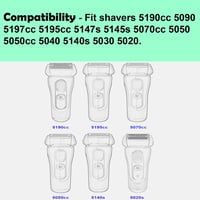 Braun 52B Series 5 Borotvafej szett - 5190cc, 5090, 5020 kompatibilis 6