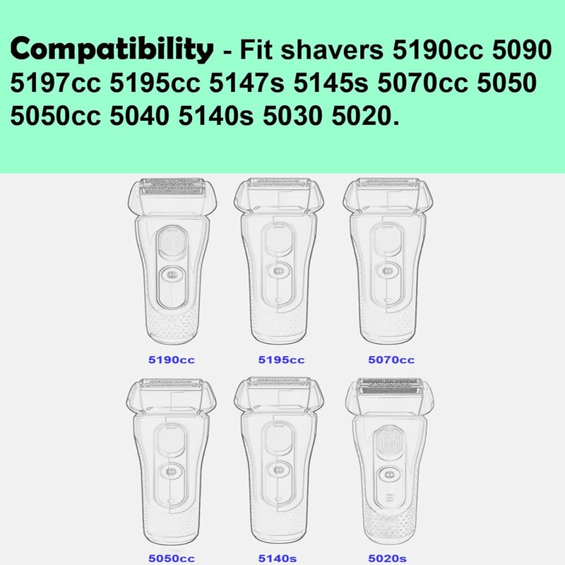 Braun 52B Series 5 Borotvafej szett - 5190cc, 5090, 5020 kompatibilis