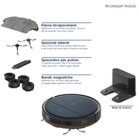 Robotický vysávač a mop Electrolux Hygienic 600 ER61UW1DB, WiFi, farba Denim Blue Solid, používaný stav 3