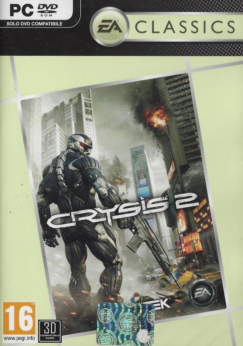 PC hra Electronic Arts Crysis 2 Classics – verzia Windows DVD