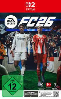 Elektronický softvérový kľúč EA SPORTS FC 26 Standard Edition pre Switch 2, nemecká futbalová hra 1