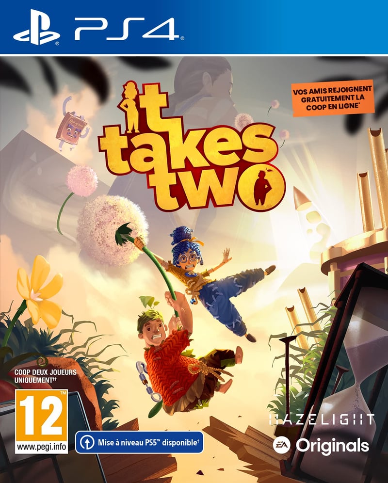 Electronic Arts It Takes Two – Joc PS4 (versiunea olandeză) – Joc video de aventură cooperativ pentru consolele PlayStation 4 și PS5