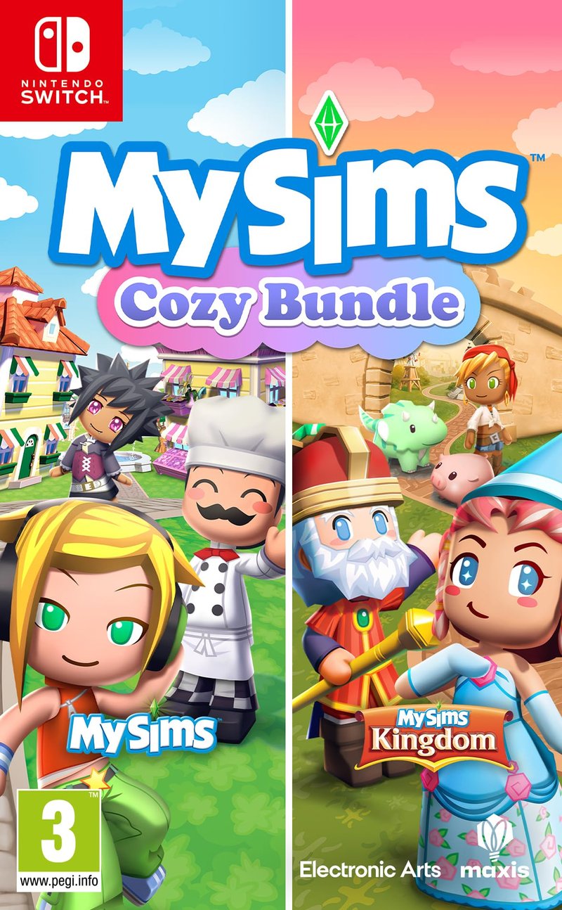 Electronic Arts MySims Cozy Bundle - Joc video pentru Nintendo Switch / Switch 2, ediție în limba franceză