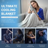Elegear Önhűtő Takaró Dupla Oldalas Q-Max 0.4 Hűtőszálas 6
