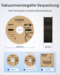 3D tlačová struna ELEGOO ABS 1,75 mm - červená - 1 kg 8