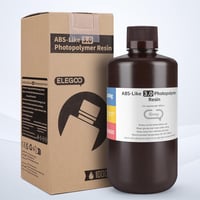 ELEGOO ABS-Like 3.0 fényérzékeny műgyanta LCD 3D nyomtatóhoz, fehér, 1000 g, szagtalan, standard fotopolimer 7