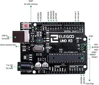 ELEGOO Advanced Starter Kit Arduino IDE kompatibilis kezdőknek tanulási projektekhez 2