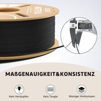ELEGOO Matt PLA filament 1,75 mm mentovo-zelený 1 kg, filament pre 3D tlačiarne s rozmerovou presnosťou +/- 0,02 mm pre FDM tlačiarne 4
