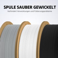 ELEGOO Matt PLA filament 1,75 mm mentovo-zelený 1 kg, filament pre 3D tlačiarne s rozmerovou presnosťou +/- 0,02 mm pre FDM tlačiarne 3