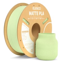 ELEGOO Matt PLA filament 1,75 mm mentovo-zelený 1 kg, filament pre 3D tlačiarne s rozmerovou presnosťou +/- 0,02 mm pre FDM tlačiarne 1