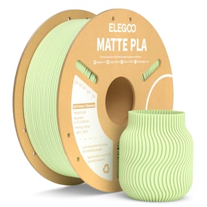 ELEGOO Matt PLA filament 1,75 mm menta zelena 1 kg, filament za 3D printer, preciznost dimenzija +/- 0,02 mm za FDM printere