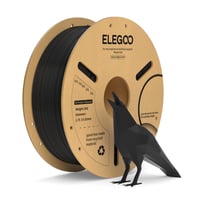 ELEGOO PLA+ filament 1,75 mm - čierny - 1 kg 1