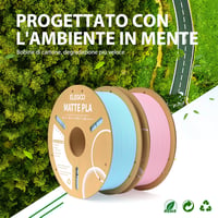 ELEGOO PLA Matte Black 3D nyomtató filament 1kg 1,75mm 6