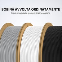 ELEGOO PLA Matte Black 3D nyomtató filament 1kg 1,75mm 3