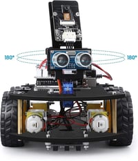 ELEGOO Smart Robot Car Kit V3.0 UNO okosautó szett szenzorral és appvezérléssel 3