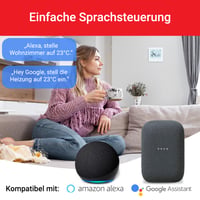 Elektrobock PT740W-EI WiFi sobni termostat za podno i električno grijanje, 6 programa/dan, geofencing, detekcija otvorenog prozora, 230V, 16A, bijeli 3