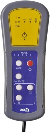 Elektromos masszázs fotel párnával taupe 70,5x96,5x95cm 6
