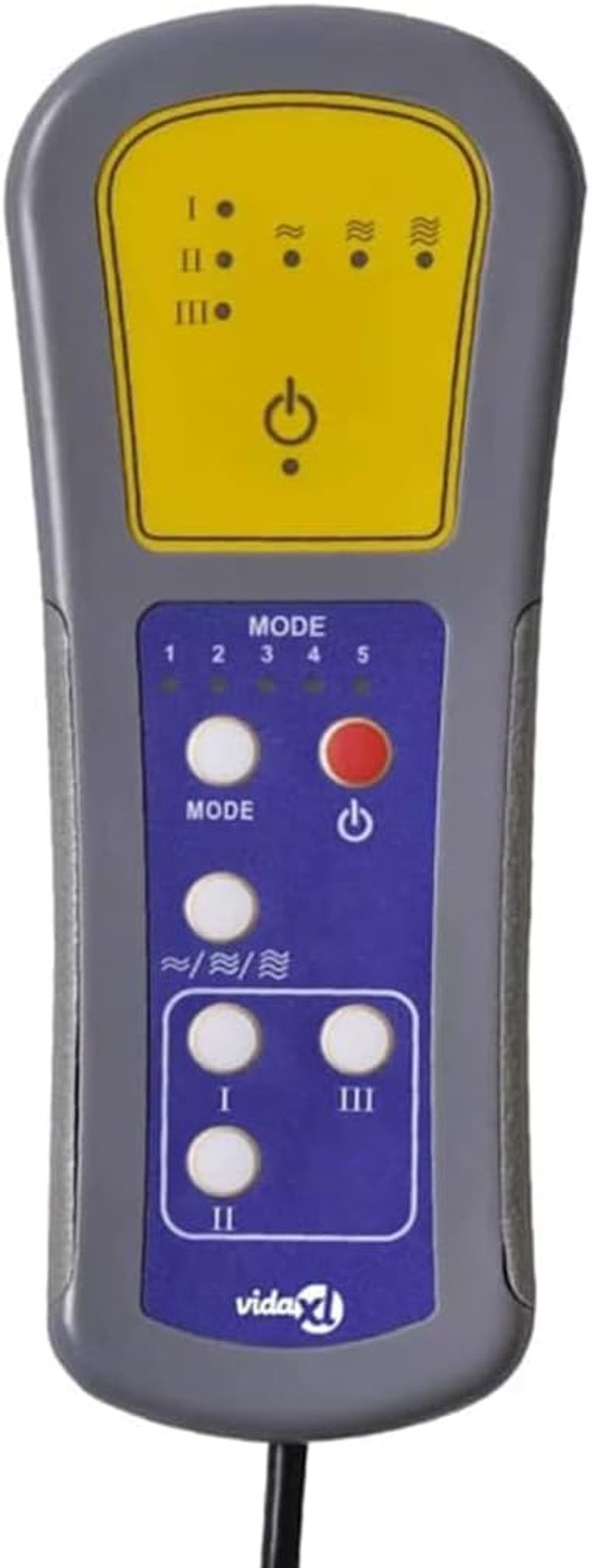 Elektromos masszázs fotel párnával taupe 70,5x96,5x95cm
