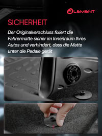 Gumové autorohože Element 3D pre Peugeot 3008 (II facelift) od roku 2020 | TPE materiál, vysoký okraj, vodoodolné, protišmykové, bez zápachu, presne tvarované 8