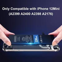 ElephantStory iPhone 12 Mini Akkumulátor 3290mAh - Nagy Kapacitású Csereakku A2399/A2400/A2398/A2176 Modellekhez Teljes Szerelőkészlettel 2
