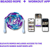 Elevate Rope Professional 3m Beads Ugrókötél - Állítható, Freestyle & Cardio Edzéshez 7