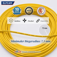 Elfcam LC/APC - LC/APC monomód simplex optikai patch kábel, LSZH - 10 m 5