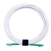 Elfcam LCA-LCA Simplex Egymódusú Optikai Patch Kábel 9/125μm LSZH Fehér 15 m Hosszú Száloptikai Összekötő Kábel 8
