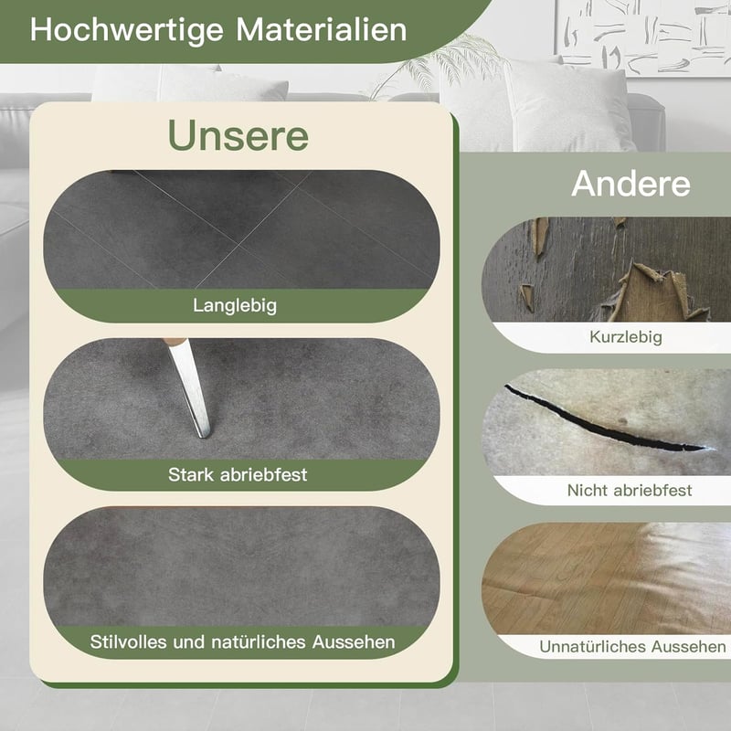 Elffloor öntapadós vinyl padló szürke 40x15cm 10db szett fürdőszobához konyhához