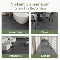Elffloor öntapadós vinyl padló szürke 40x15cm 10db szett fürdőszobához konyhához 5