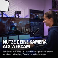 Externá snímacia karta pre kamery Elgato Cam Link 4K – premení vašu zrkadlovku, akčnú kameru alebo videokameru na webkameru, 1080p60 / 4K30, kompatibilná s OBS, Zoom a Teams, P 3