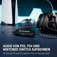 Adaptér Elgato Chat Link Pro pre PS5, PS4 a Nintendo Switch – zvuková karta pre konzoly 2