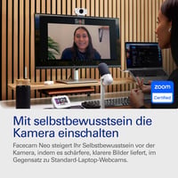 Webkamera Elgato Facecam Neo Full HD s krytkou objektívu, 1080p60, HDR, USB-C, biela 2