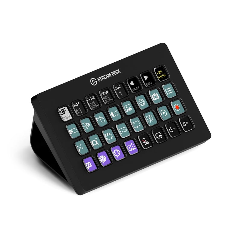 Elgato Stream Deck XL stúdiókontroller - 32 makrógomb