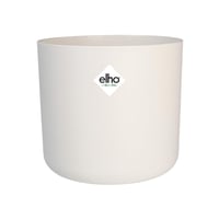 Kvetináč elho B.for Soft Round – biely, priemer 35 cm, výška 32,3 cm, na vnútorné použitie, 100 % recyklovaný plast 1